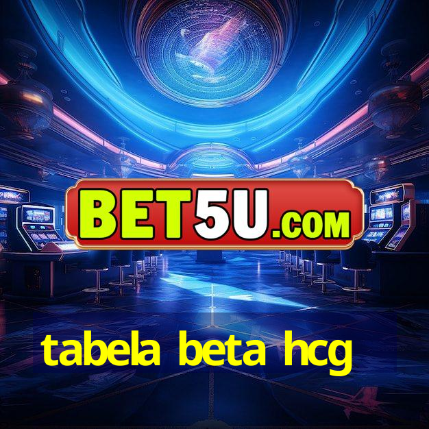 tabela beta hcg